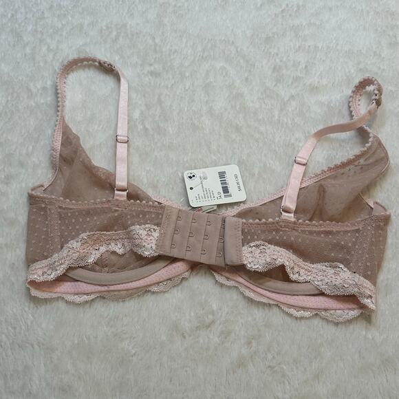 NEW Free People Soft Pink Lace Bra sz 34D - Picture 3 of 6